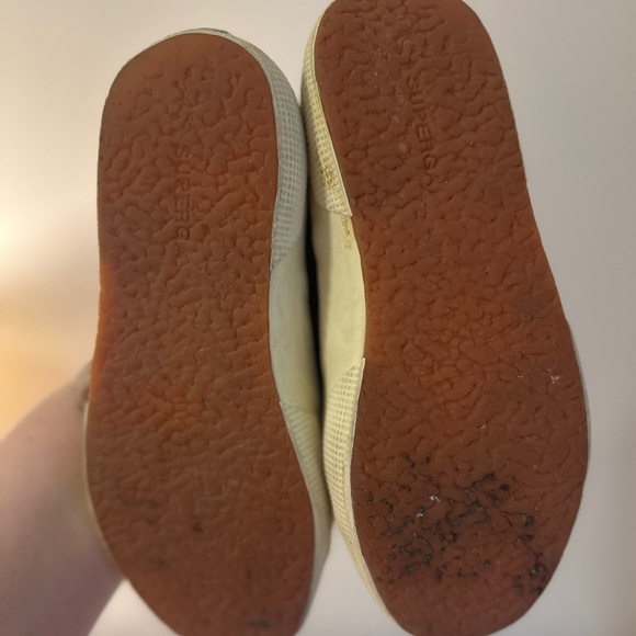 Girls Navy Superga Shoes - Picture 3 of 6